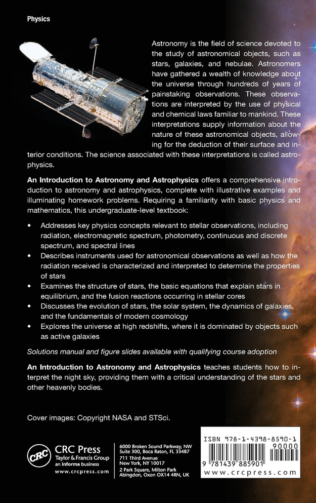 Introduction to Astronomy and Astrophysics