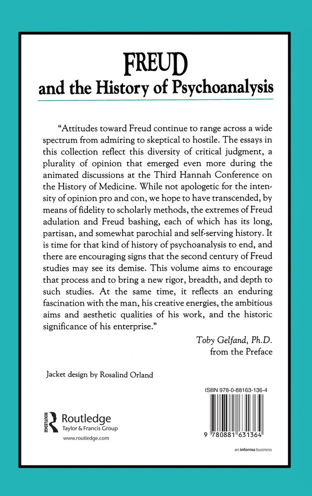 Freud and the History of Psychoanalysis