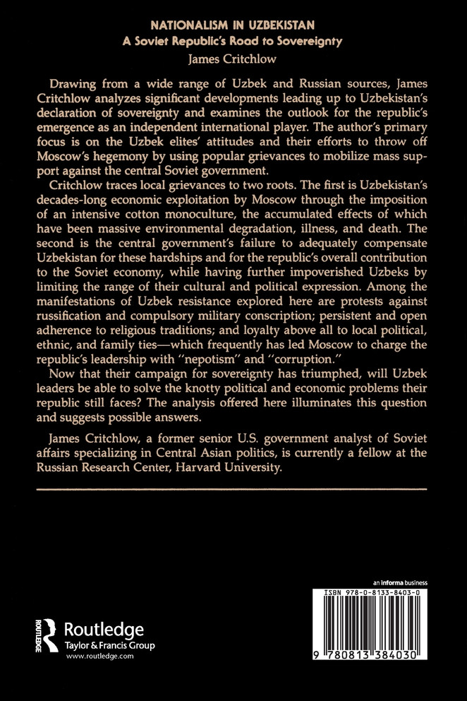 Nationalism In Uzbekistan