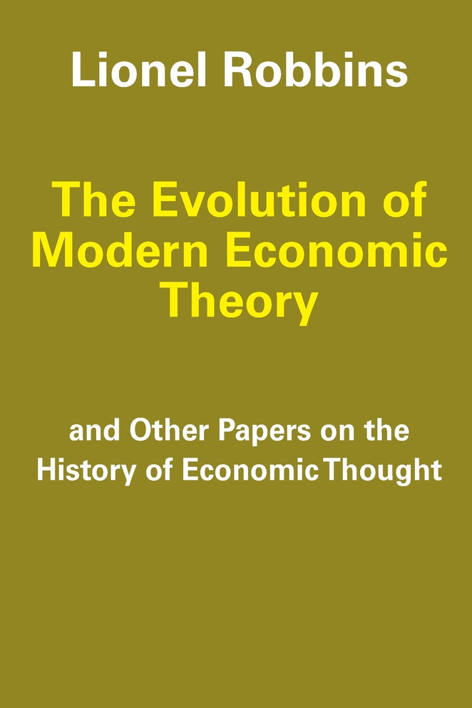 Evolution of Modern Economic Theory