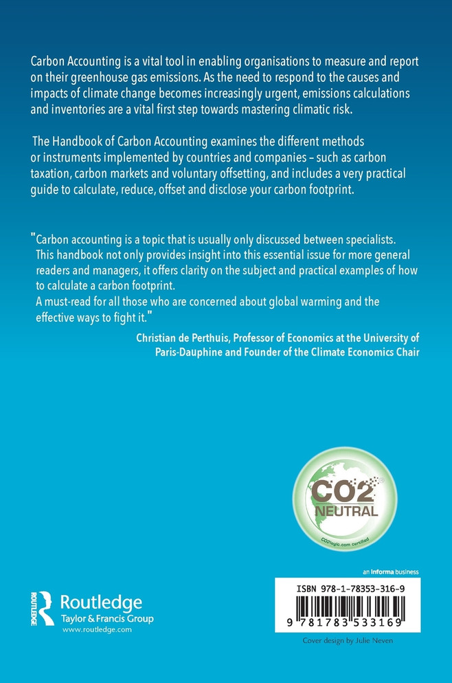 Handbook of Carbon Accounting