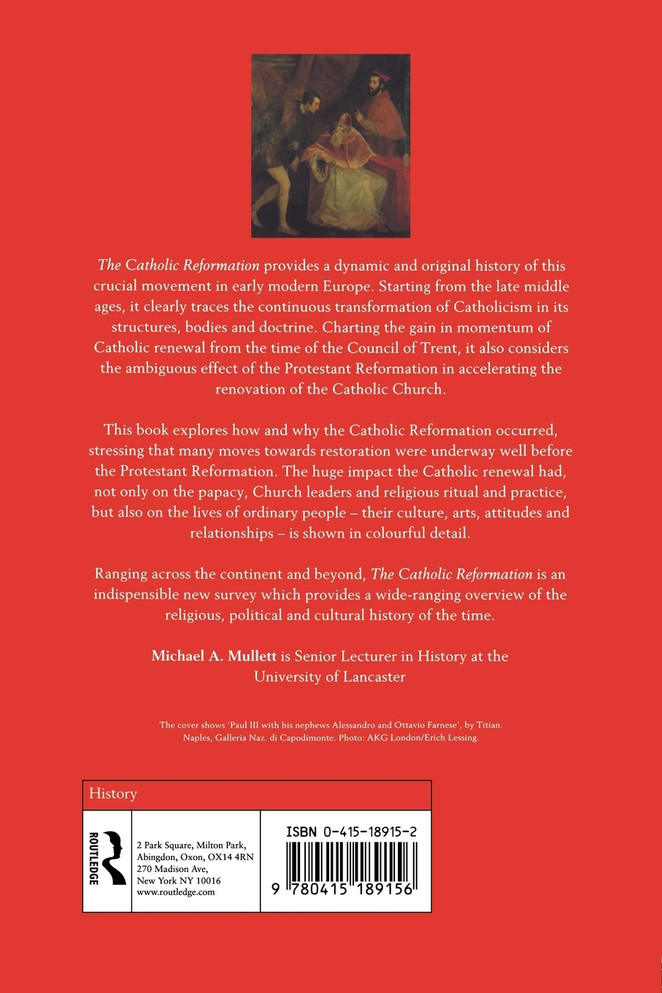 Catholic Reformation Catholic Reformation