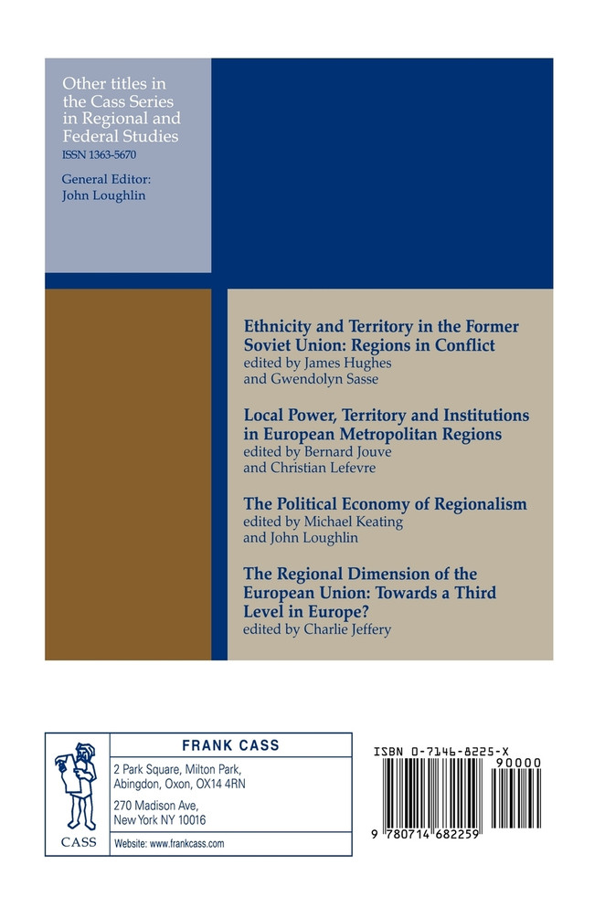 Region, State and Identity in Central and Eastern Europe
