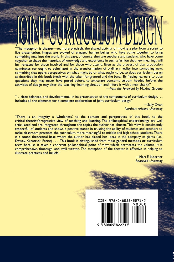 Joint Curriculum Design