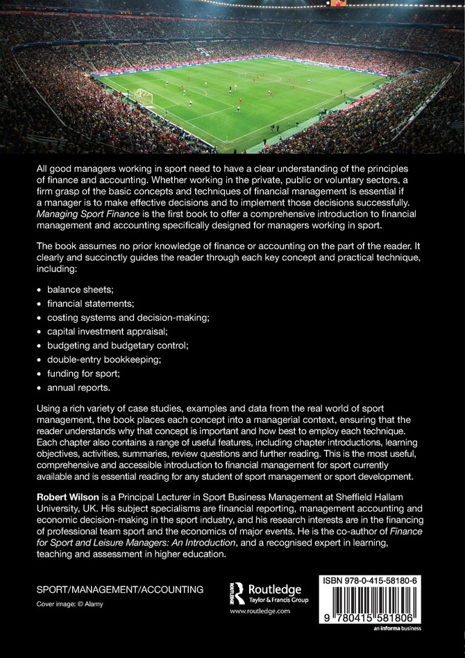 Managing Sport Finance