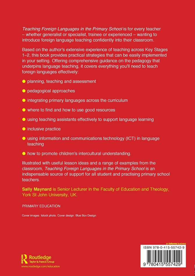 Teaching Foreign Languages in the Primary School