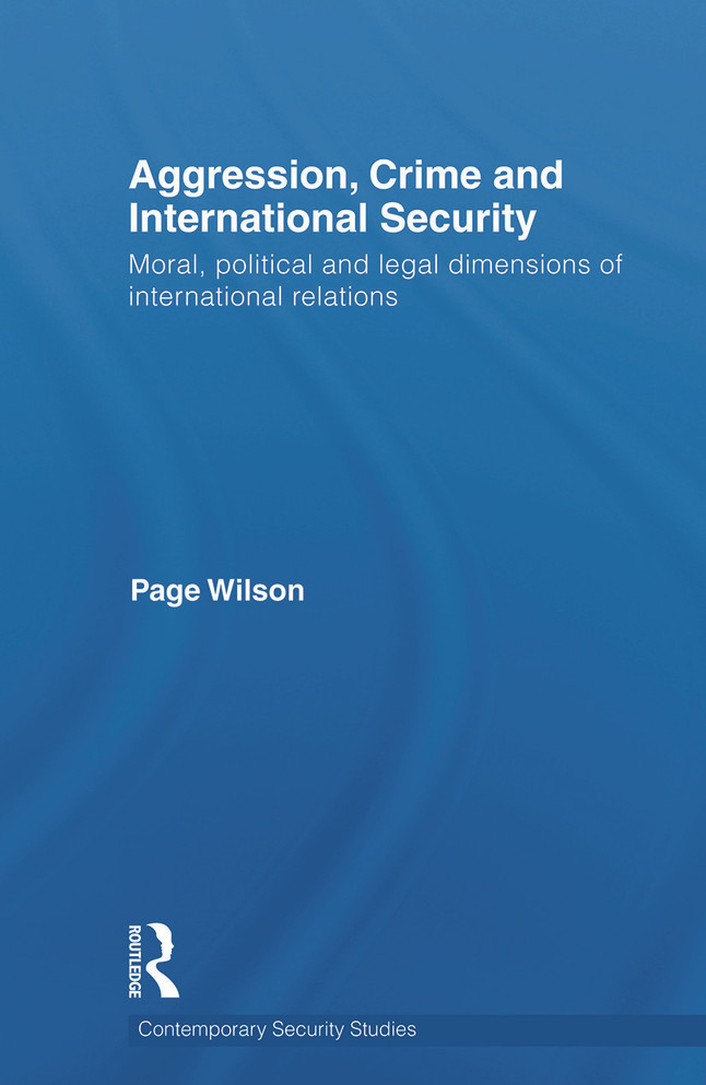 Aggression, Crime and International Security