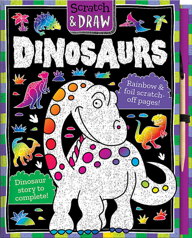 Dinosaurs (Scratch & Draw)