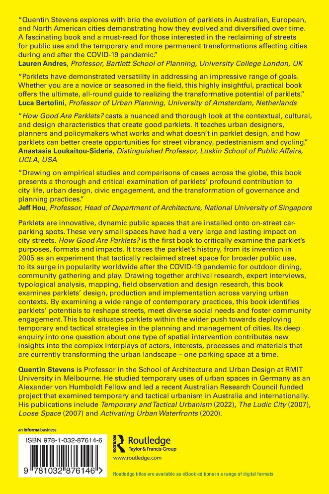 How Good Are Parklets?