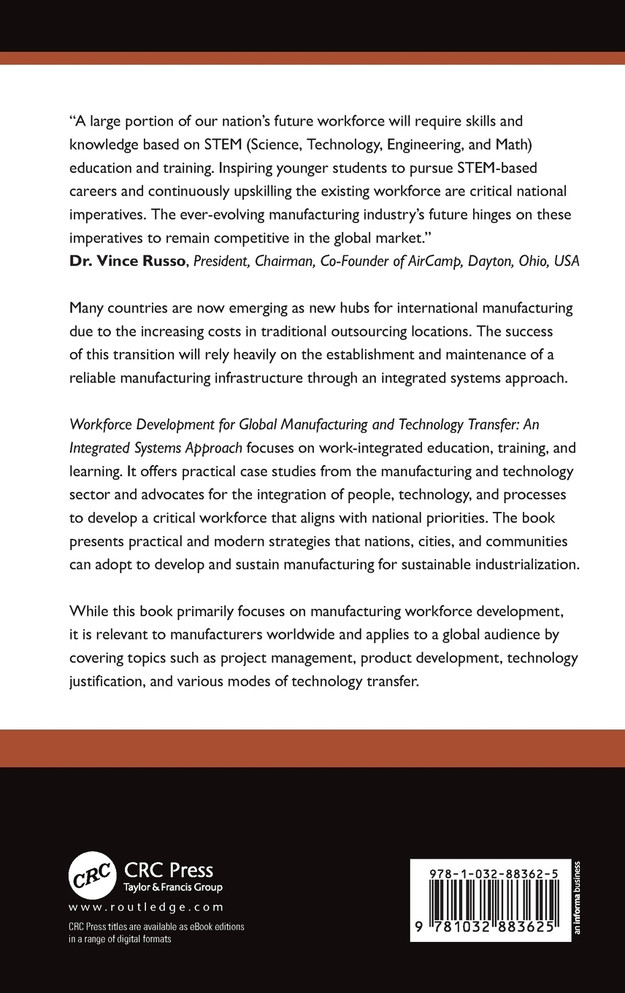 Workforce Development for Global Manufacturing and Technology Transfer