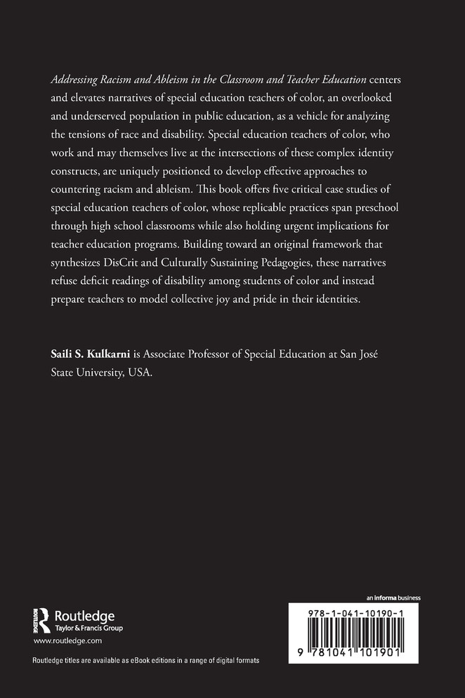 Addressing Racism and Ableism in the Classroom and Teacher Education