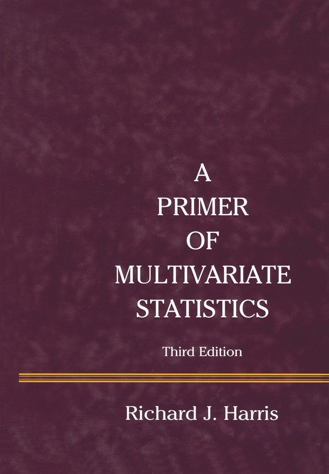 Primer of Multivariate Statistics