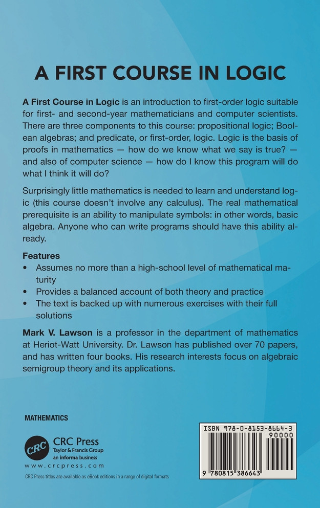 First Course in Logic