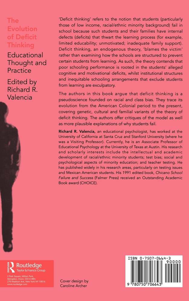 Evolution of Deficit Thinking