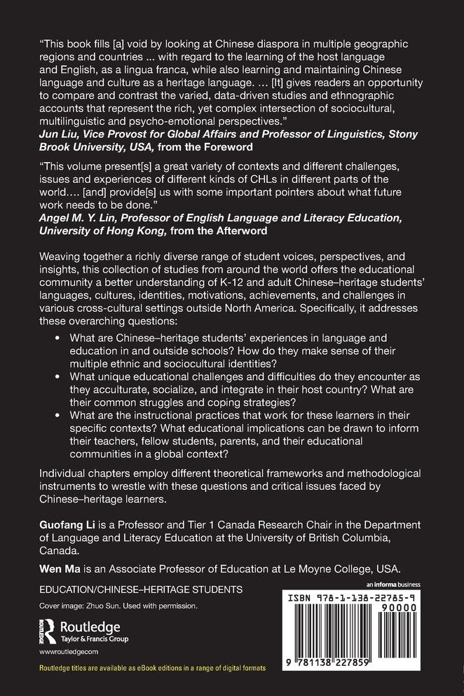 Educating Chinese–Heritage Students in the Global–Local Nexus