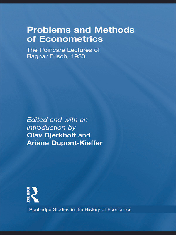 Problems and Methods of Econometrics