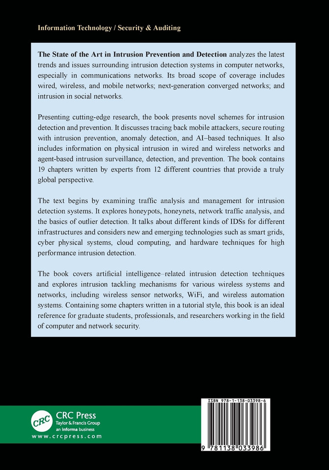 State of the Art in Intrusion Prevention and Detection