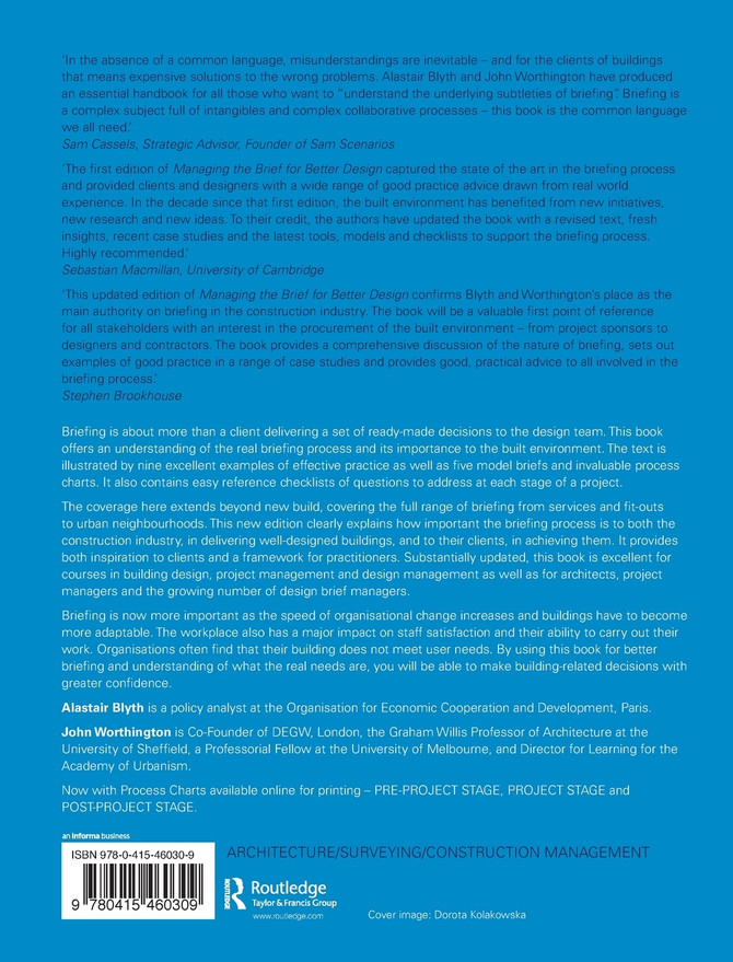 Managing the Brief for Better Design