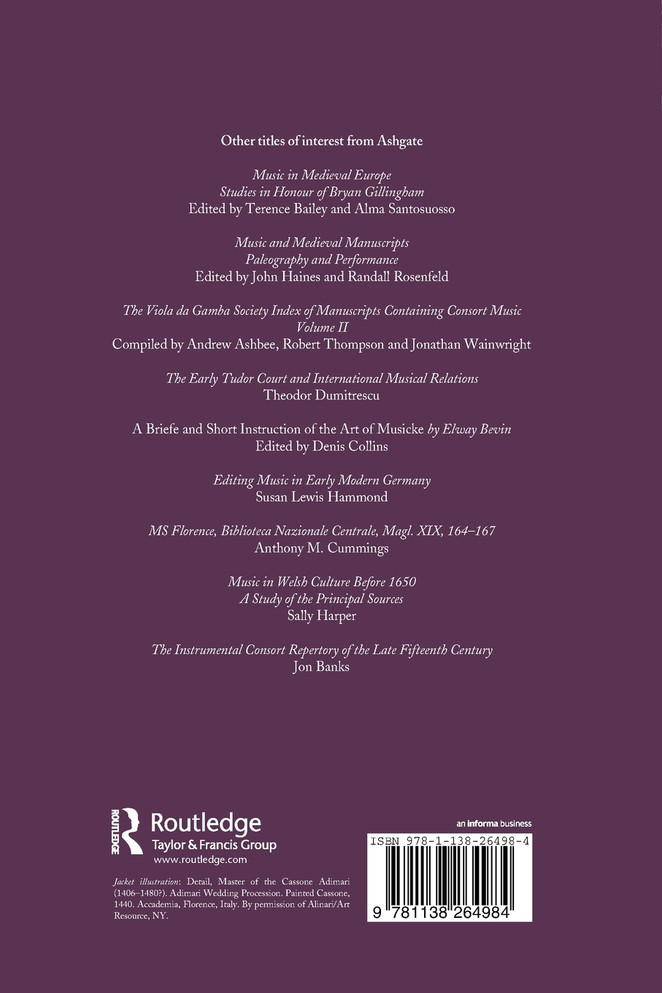 Sounds and Sights of Performance in Early Music