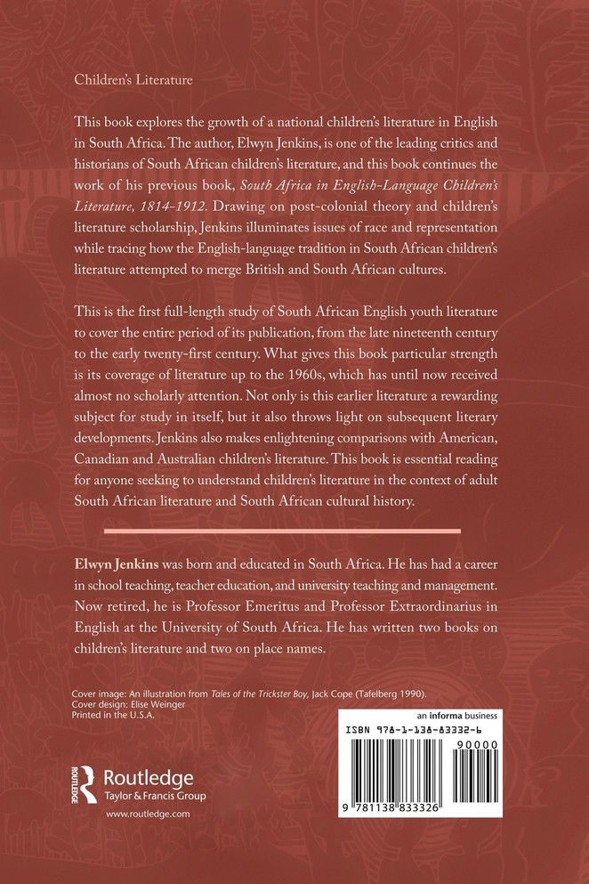 National Character in South African English Children's Literature