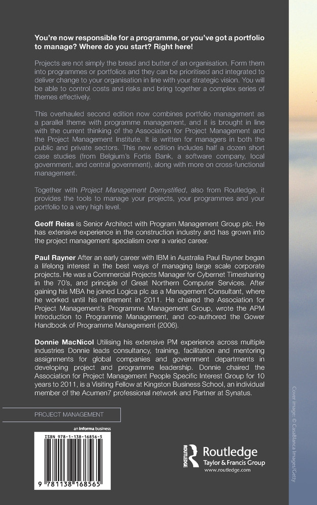 Portfolio and Programme Management Demystified