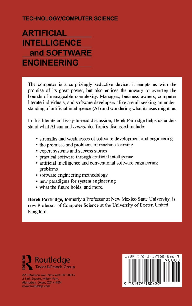 Artificial Intelligence and Software Engineering