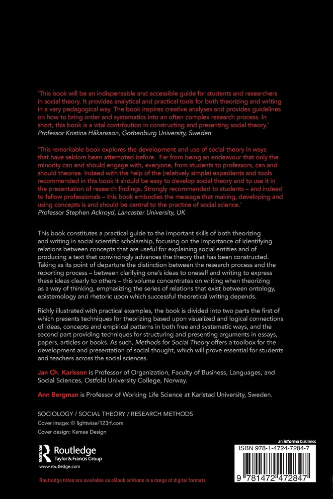 Methods for Social Theory