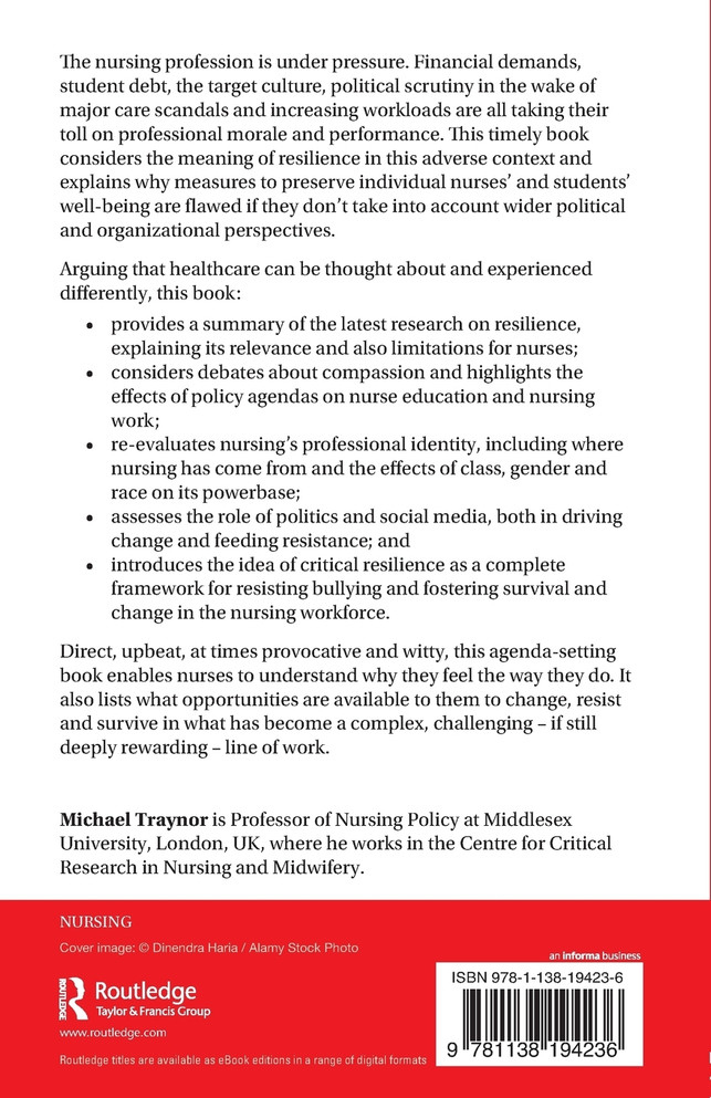 Critical Resilience for Nurses