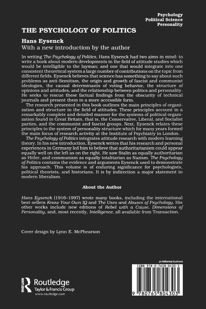 Psychology of Politics