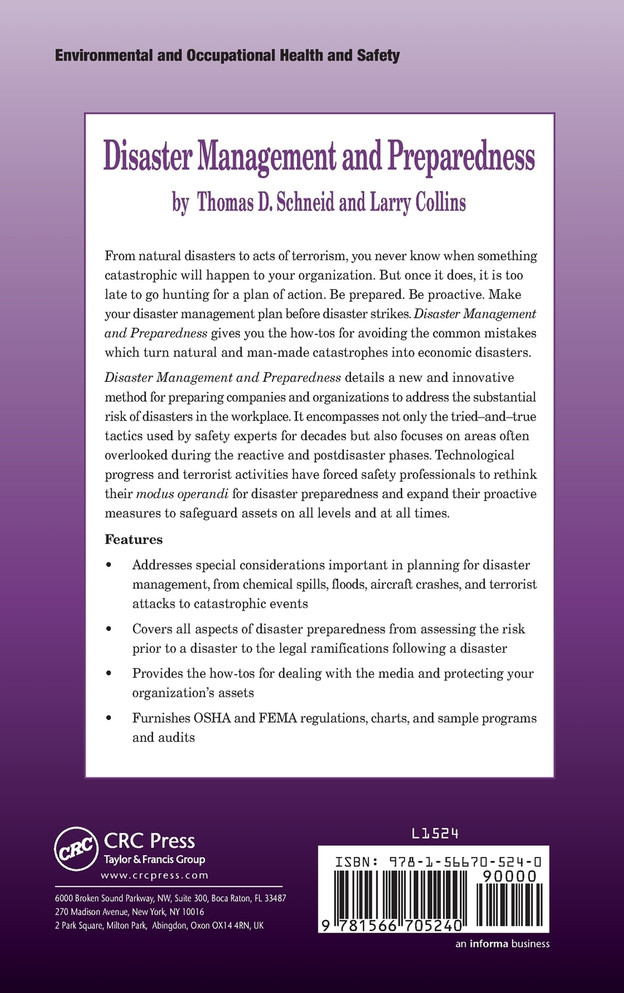 Disaster Management and Preparedness