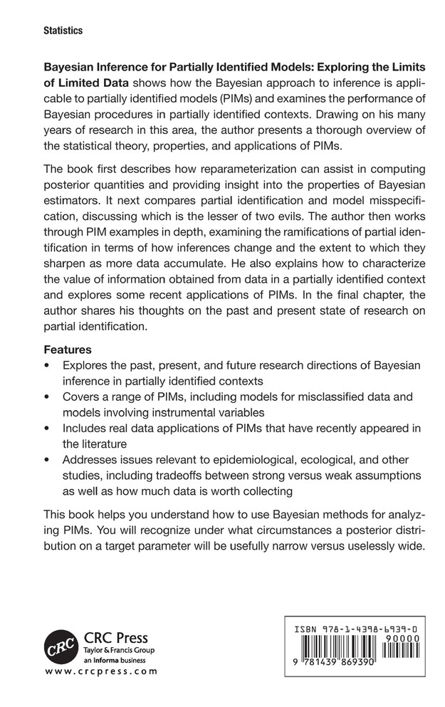 Bayesian Inference for Partially Identified Models