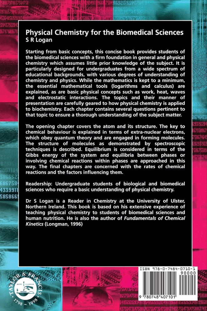 Physical Chemistry for the Biomedical Sciences