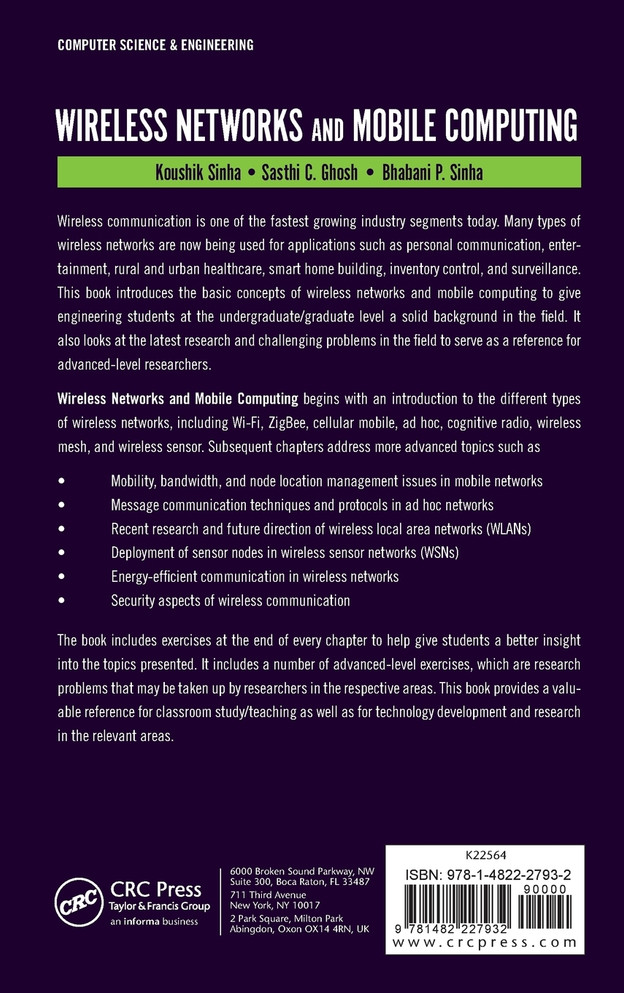 Wireless Networks and Mobile Computing