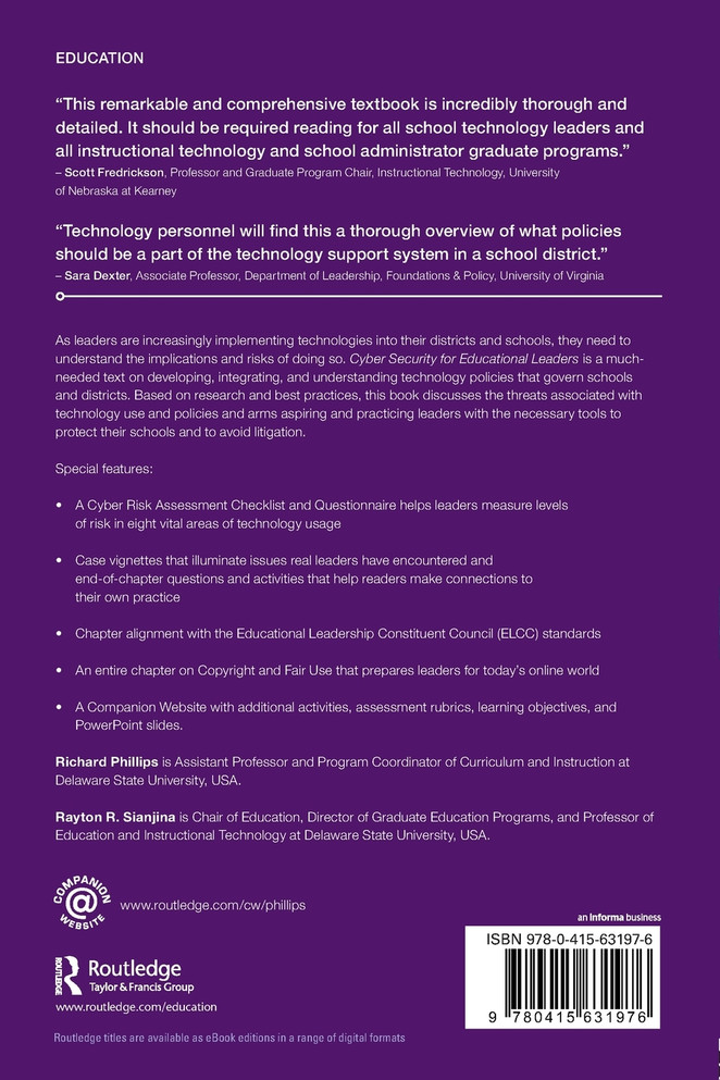 Cyber Security for Educational Leaders
