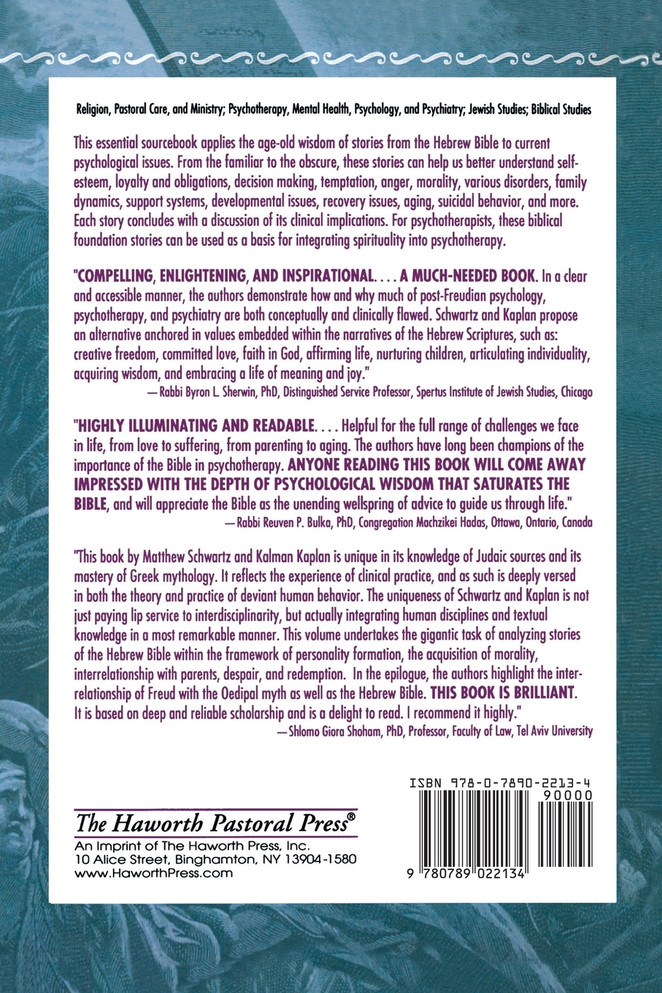 Biblical Stories for Psychotherapy and Counseling