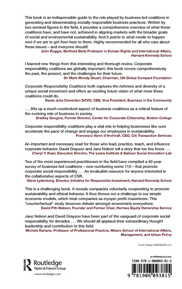 Corporate Responsibility Coalitions