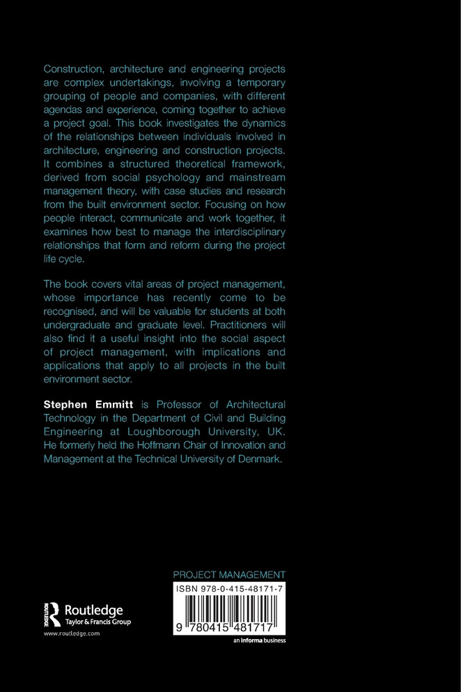 Managing Interdisciplinary Projects