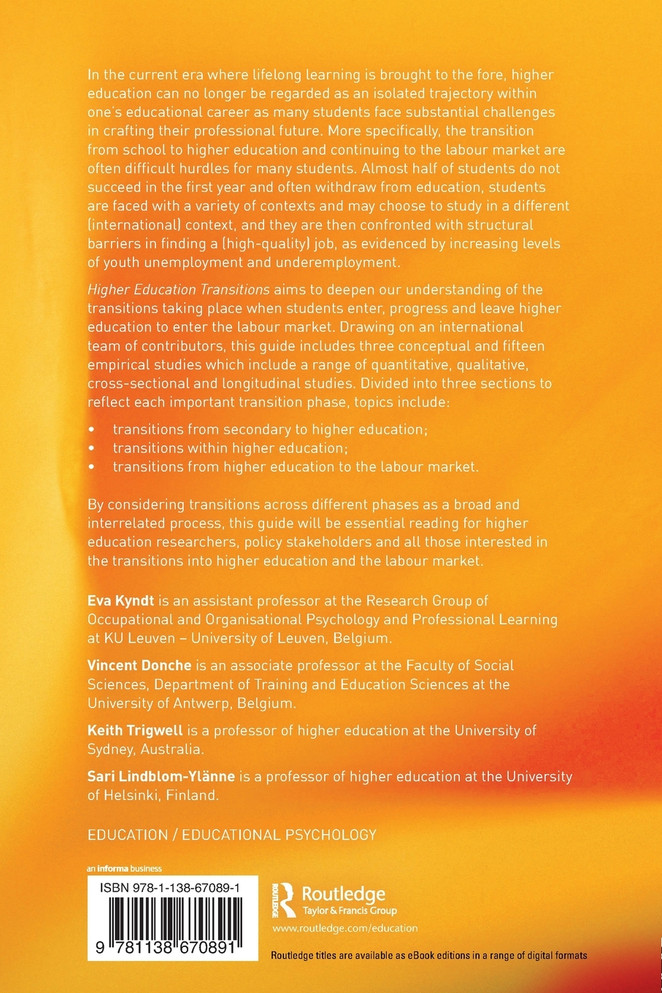 Higher Education Transitions