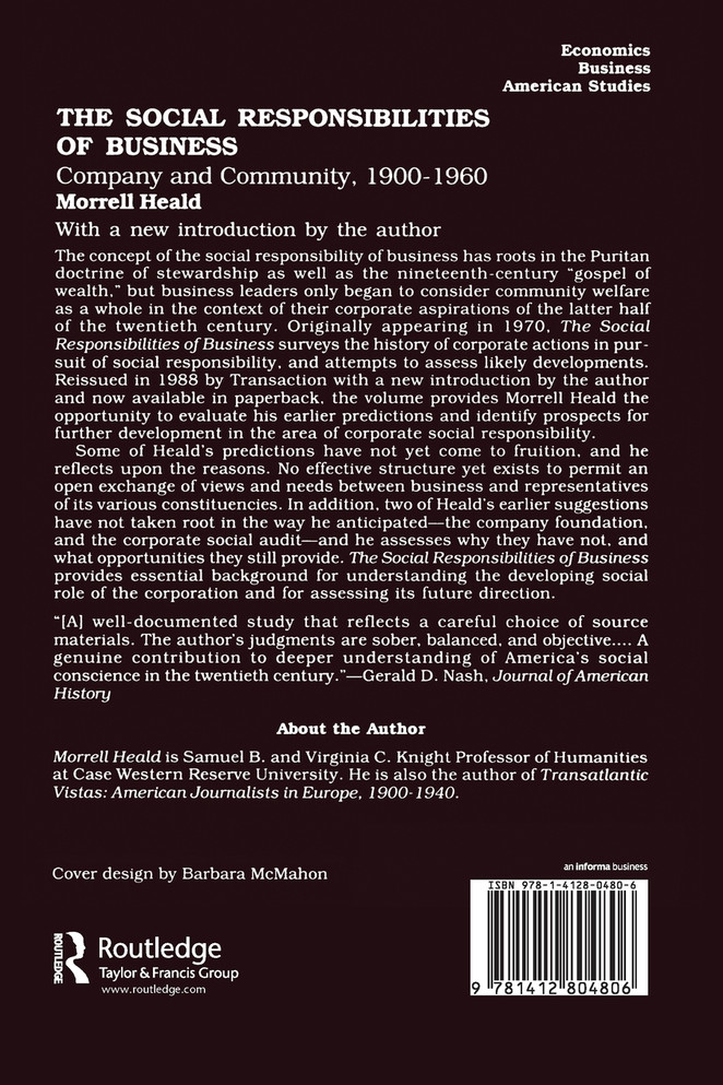 Social Responsibilities of Business