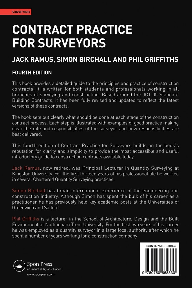 Contract Practice for Surveyors