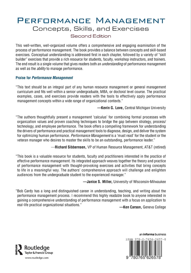 Performance Management: