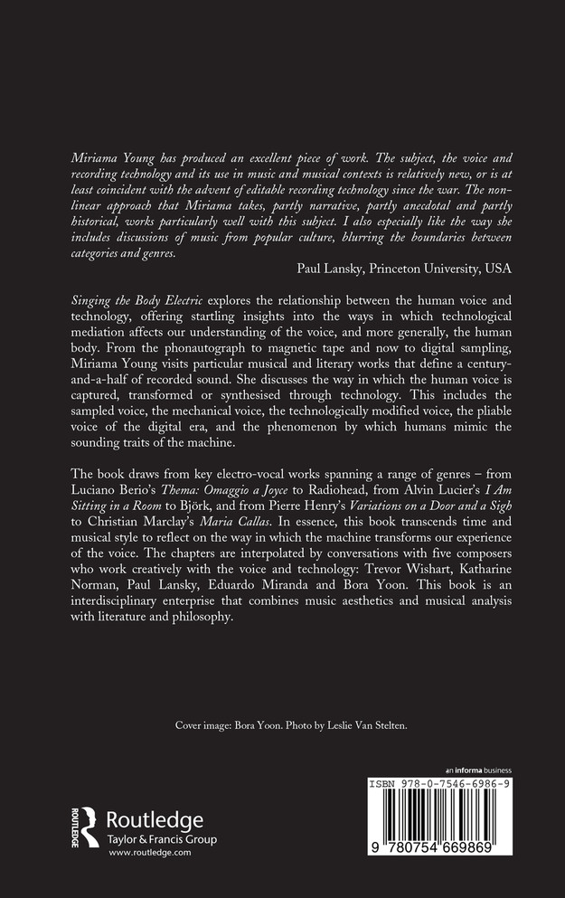 Singing the Body Electric: The Human Voice and Sound Technology