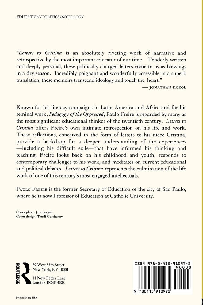 Letters to Cristina