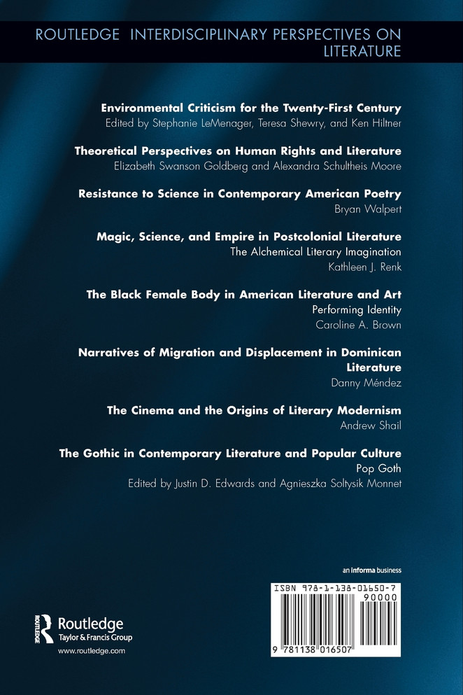 Gothic in Contemporary Literature and Popular Culture