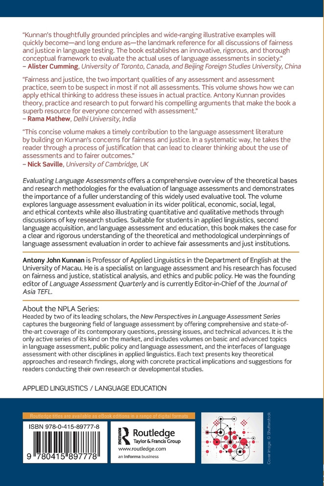 Evaluating Language Assessments