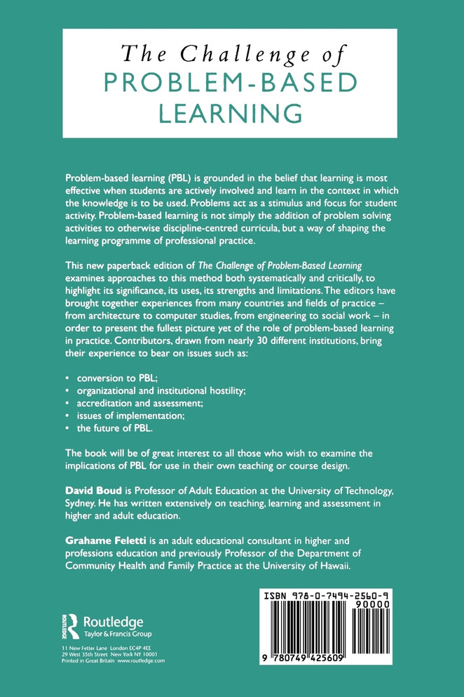 Challenge of Problem-based Learning