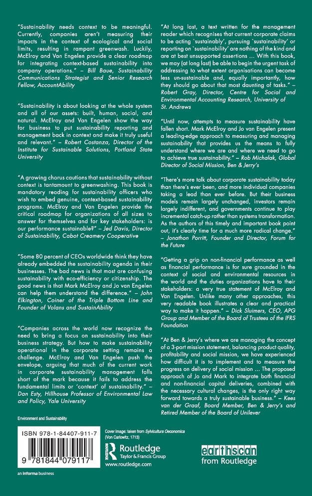 Corporate Sustainability Management