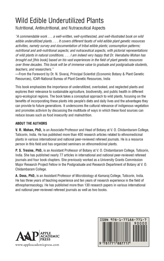 Wild Edible Underutilized Plants