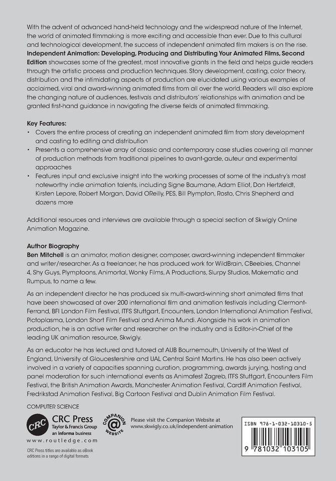 Independent Animation : Developing, Producing and Distributing Your Animated Films