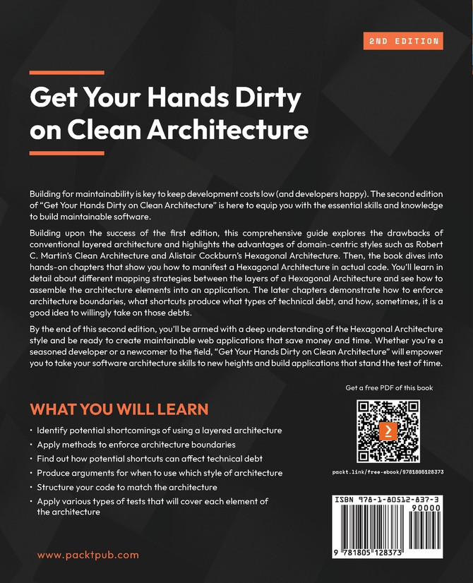 Get Your Hands Dirty on Clean Architecture by Tom Hombergs (Paperback)